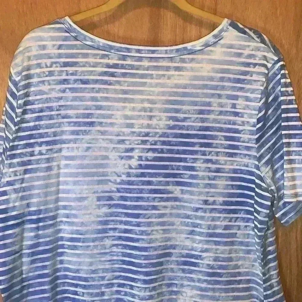Terra & Sky Blouse Shirt 1X (16W-18W) - Picture 11 of 15